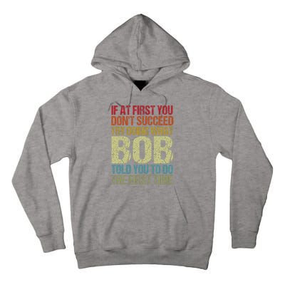 BOB Name Personalized Birthday Funny Christmas Joke Tall Hoodie