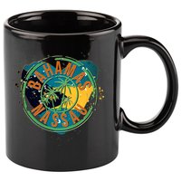 Bahamas Nassau Paint Stamp Emblem 11oz C Handle Ceramic Mug