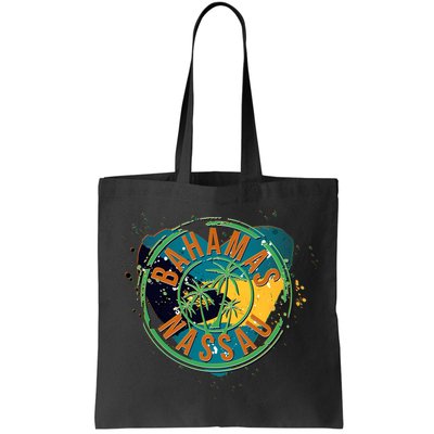 Bahamas Nassau Paint Stamp Emblem Bag