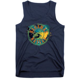 Bahamas Nassau Paint Stamp Emblem Tank Top