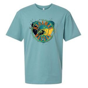 Bahamas Nassau Paint Stamp Emblem Sueded Cloud Jersey T-Shirt