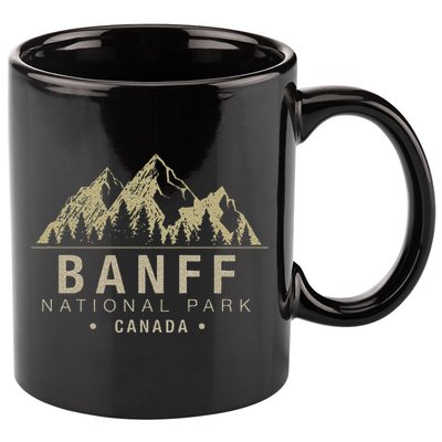 Banff National Park 11oz C Handle Ceramic Mug