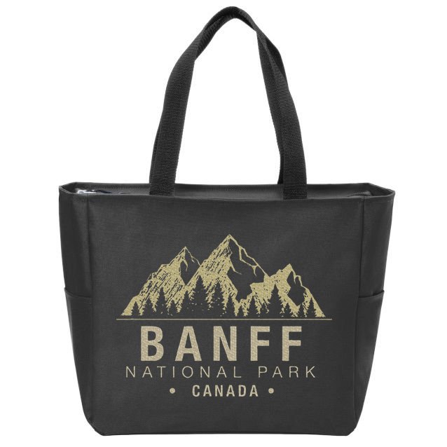 Banff National Park Zip Tote Bag