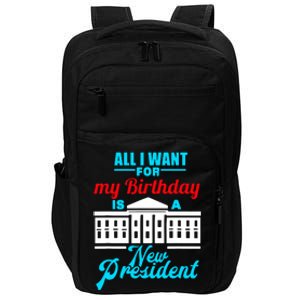 Birthday New President Election Impact Tech Backpack