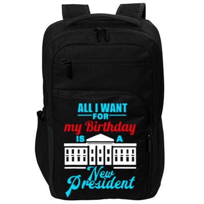 Birthday New President Election Impact Tech Backpack