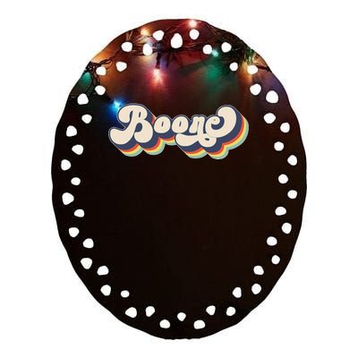 Boone Name Personalized Surname First Name Boone Ceramic Oval Ornament