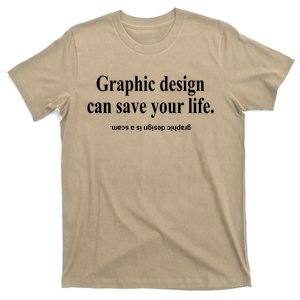 Bricks N’ Papers Graphic Design Can Save Your Life T-Shirt