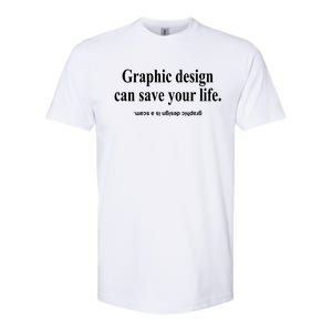 Bricks N’ Papers Graphic Design Can Save Your Life Softstyle CVC T-Shirt