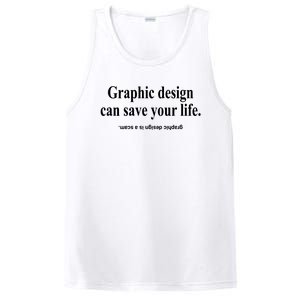 Bricks N’ Papers Graphic Design Can Save Your Life PosiCharge Competitor Tank