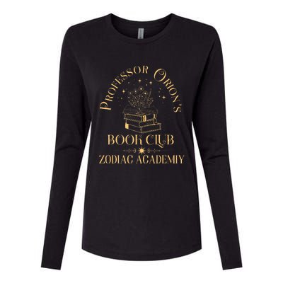 Book Nerd Professor OrionS Book Club Zodiac Academy Womens Cotton Relaxed Long Sleeve T-Shirt