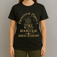 Book Nerd Professor OrionS Book Club Zodiac Academy T-Shirt