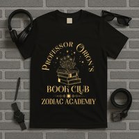 Book Nerd Professor OrionS Book Club Zodiac Academy T-Shirt