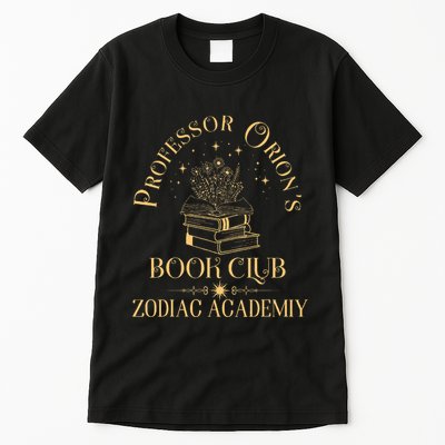 Book Nerd Professor OrionS Book Club Zodiac Academy Tall T-Shirt