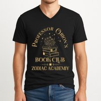 Book Nerd Professor OrionS Book Club Zodiac Academy V-Neck T-Shirt