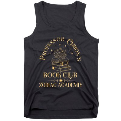 Book Nerd Professor OrionS Book Club Zodiac Academy Tank Top