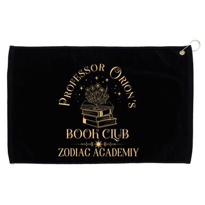Book Nerd Professor OrionS Book Club Zodiac Academy Grommeted Golf Towel