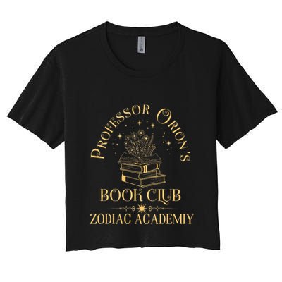 Book Nerd Professor OrionS Book Club Zodiac Academy Crop Top