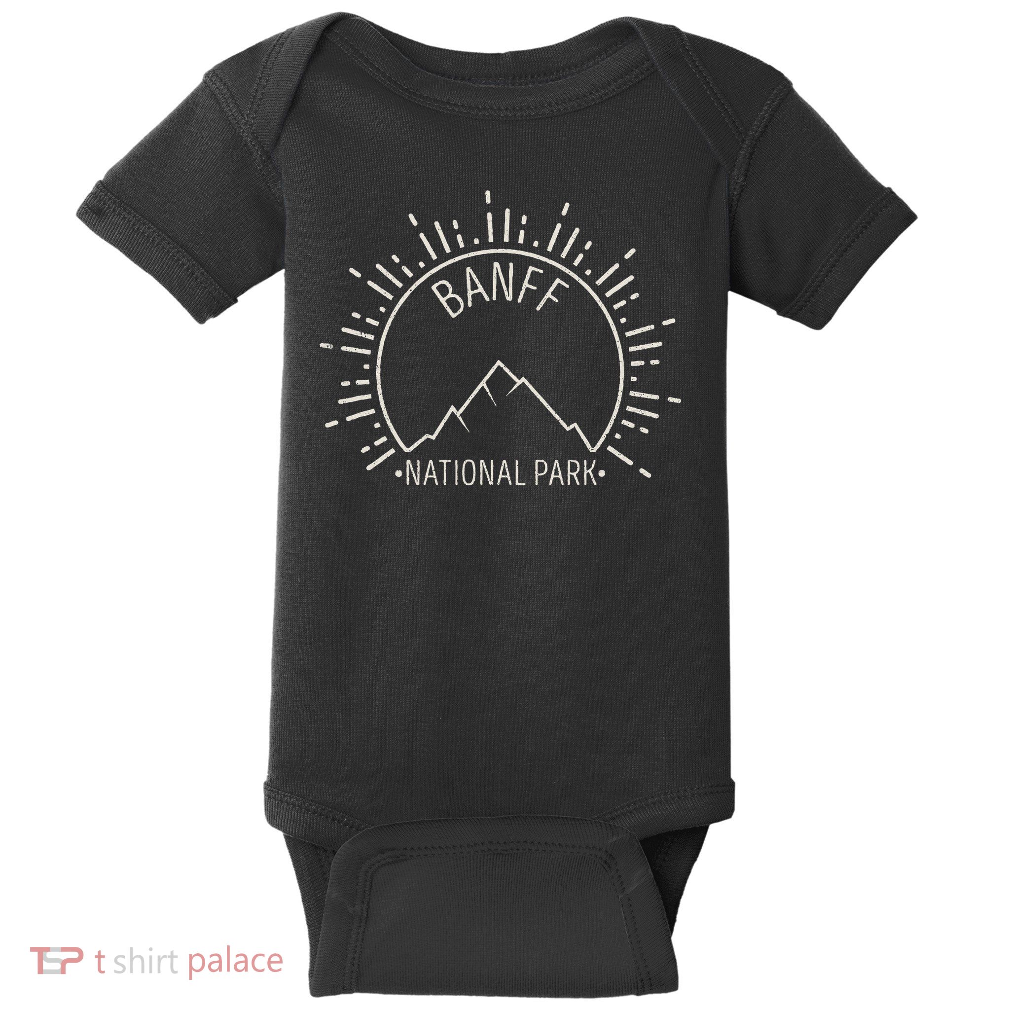 Banff National Park Souvenir Baby Bodysuit