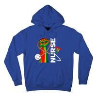 Black Nurse Practitioner Black History Month Fist Juneteenth Meaningful Gift Tall Hoodie