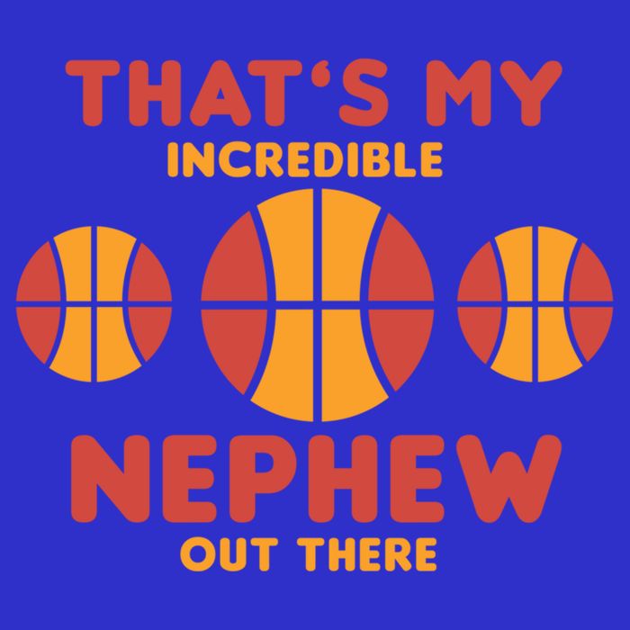 Basketball Nephew Quote For Aunt Uncle Gift Baby Bodysuit