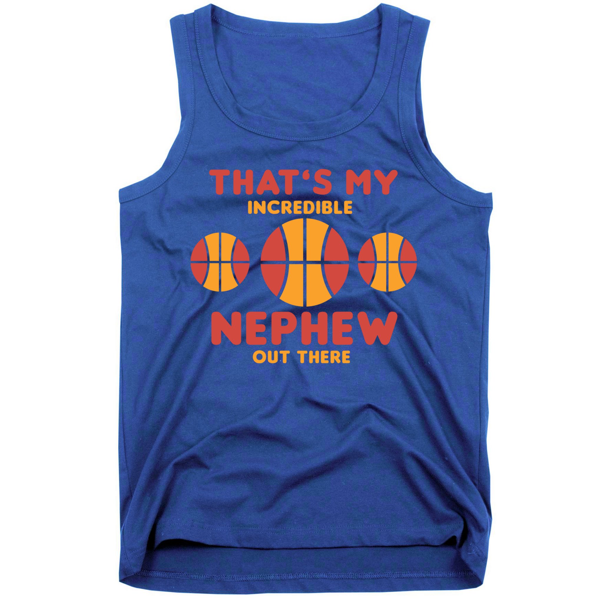 Basketball Nephew Quote For Aunt Uncle Gift Tank Top