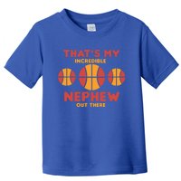 Basketball Nephew Quote For Aunt Uncle Gift Toddler T-Shirt