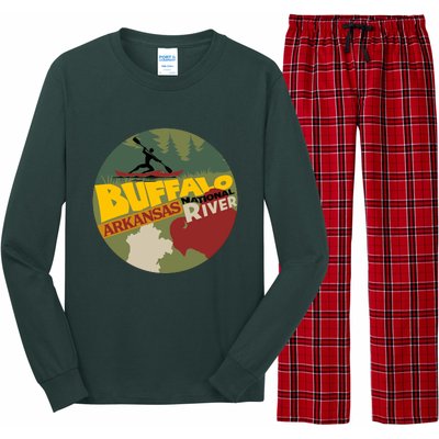 Buffalo National River Arkansas Long Sleeve Pajama Set