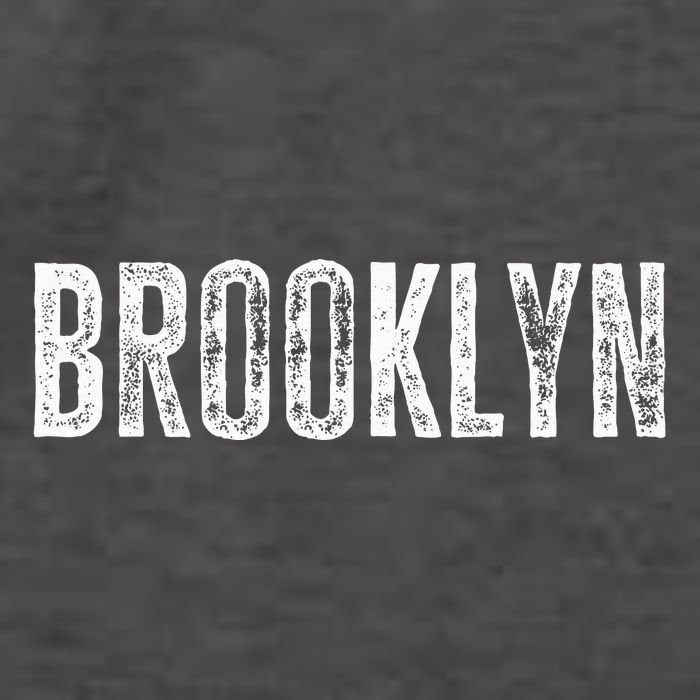 Brooklyn Ny Retro Text New York Love Brooklyn Bridge Vector Backpack