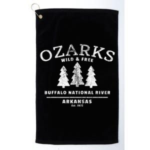 Buffalo National River Arkansas Ozark Mountains Platinum Collection Golf Towel