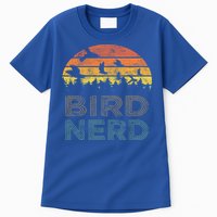 Bird Nerd Retro Vintage Distressed Bird Watcher Watching Gift Tall T-Shirt