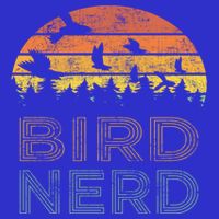 Bird Nerd Retro Vintage Distressed Bird Watcher Watching Gift Tall T-Shirt