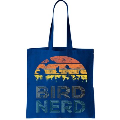 Bird Nerd Retro Vintage Distressed Bird Watcher Watching Gift Bag