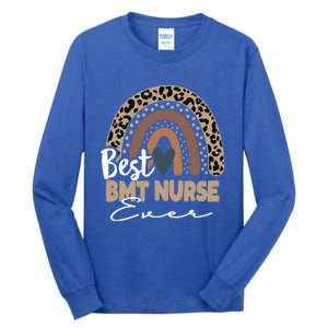 Bmt Nurse Rainbow Bone Marrow Transplant Oncology Nurse Meaningful Gift Tall Long Sleeve T-Shirt