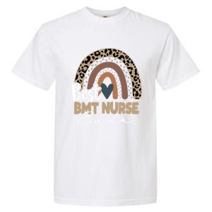 Bmt Nurse Rainbow Bone Marrow Transplant Oncology Nurse Meaningful Gift Garment-Dyed Heavyweight T-Shirt