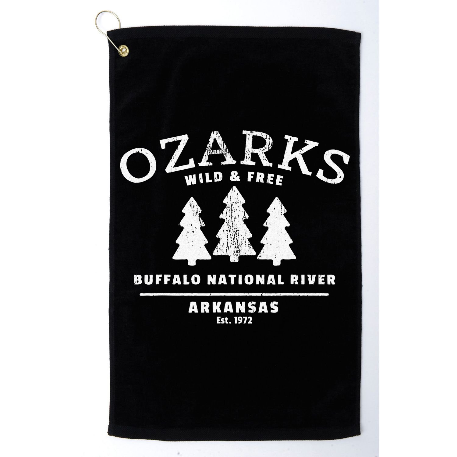 Buffalo National River Arkansas Ozark Mountains Golf Towel