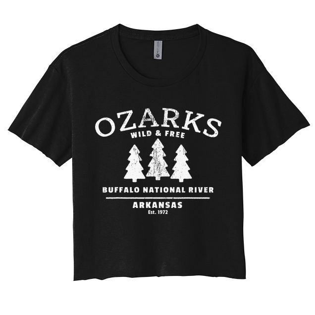 Buffalo National River Arkansas Ozark Mountains Crop Top