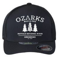 Buffalo National River Arkansas Ozark Mountains Flexfit Unipanel Trucker Cap