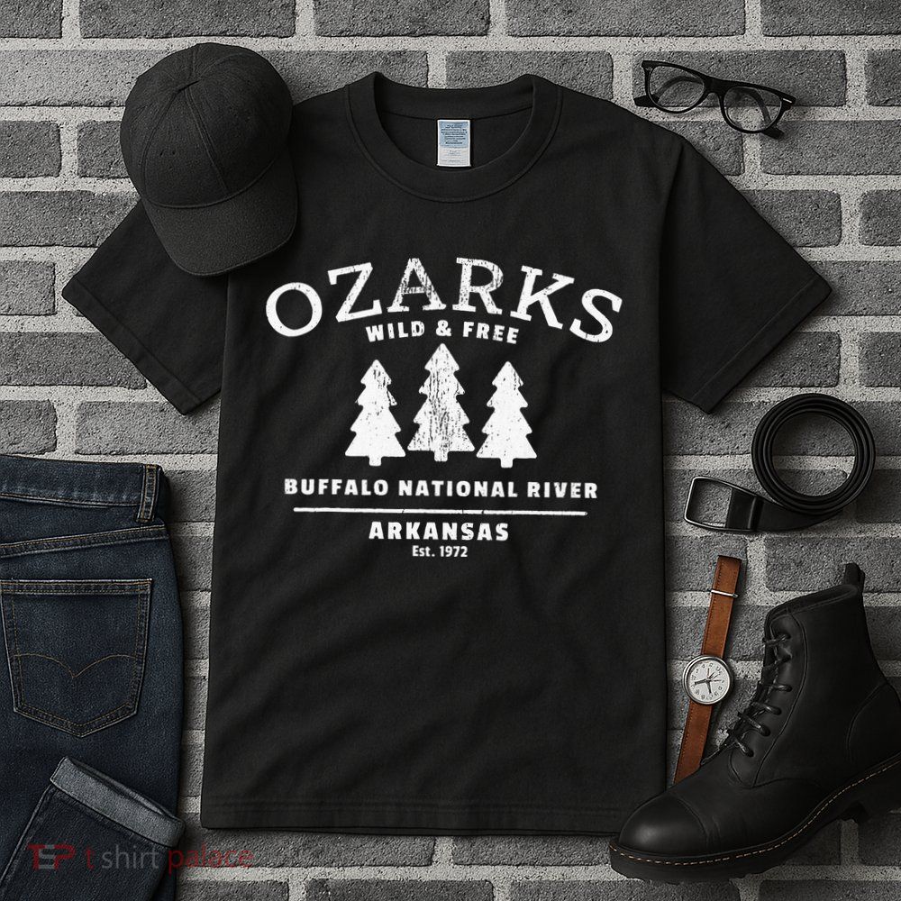 Buffalo National River Arkansas Ozark Mountains Tall T-Shirt