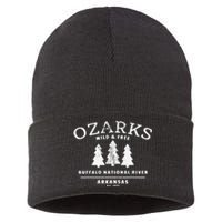 Buffalo National River Arkansas Ozark Mountains Sustainable Knit Beanie