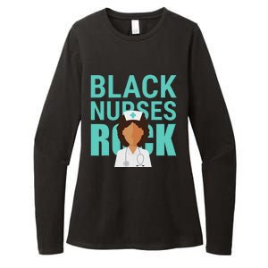 Black Nurses Rock Nursing Day Black People Womens CVC Long Sleeve Shirt