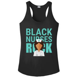 Black Nurses Rock Nursing Day Black People Ladies PosiCharge Competitor Racerback Tank