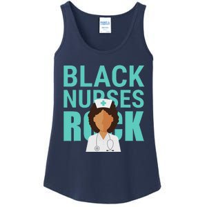 Black Nurses Rock Nursing Day Black People Ladies Essential Tank