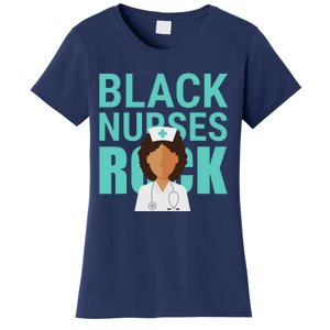 Black Nurses Rock Nursing Day Black People Women's T-Shirt