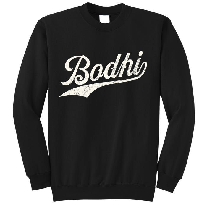Bodhi Name Retro Vintage Bodhi Given Name Distressed Sweatshirt