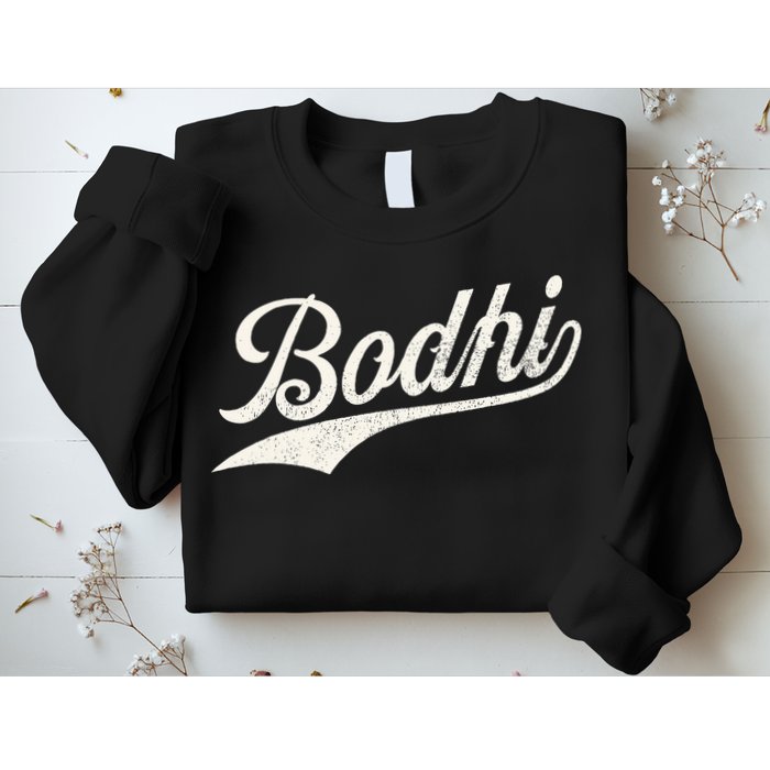 Bodhi Name Retro Vintage Bodhi Given Name Distressed Sweatshirt