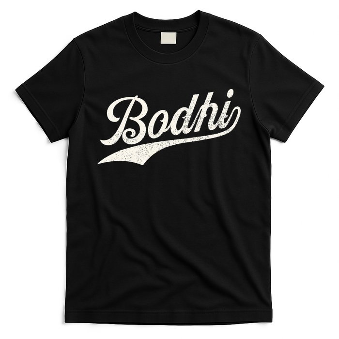Bodhi Name Retro Vintage Bodhi Given Name Distressed T-Shirt