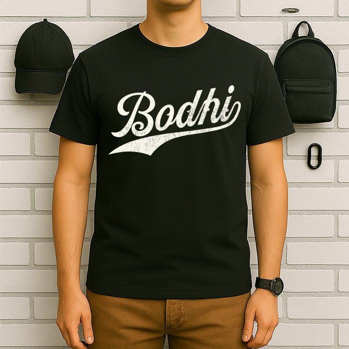 Bodhi Name Retro Vintage Bodhi Given Name Distressed T-Shirt
