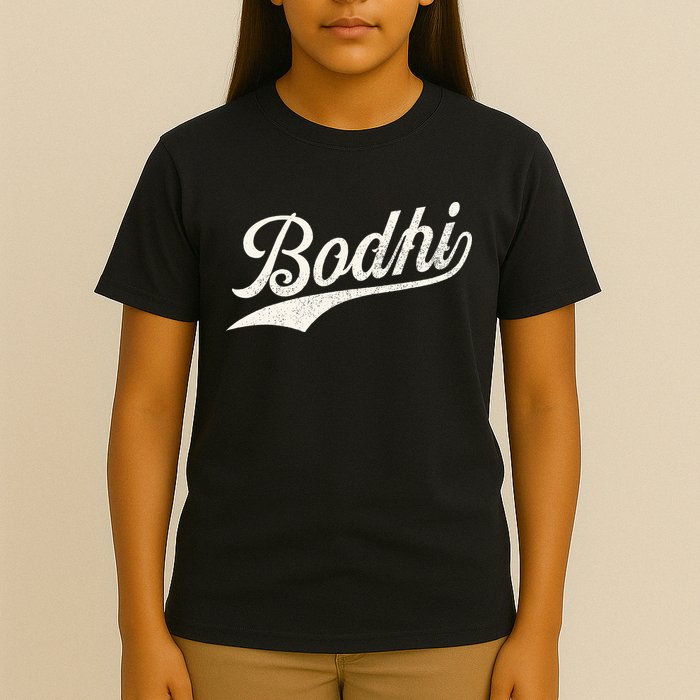 Bodhi Name Retro Vintage Bodhi Given Name Distressed T-Shirt