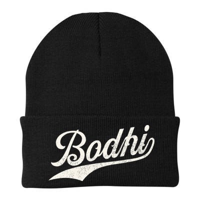Bodhi Name Retro Vintage Bodhi Given Name Distressed Beanie