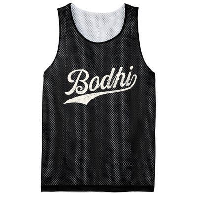 Bodhi Name Retro Vintage Bodhi Given Name Distressed Mesh Reversible Basketball Jersey Tank